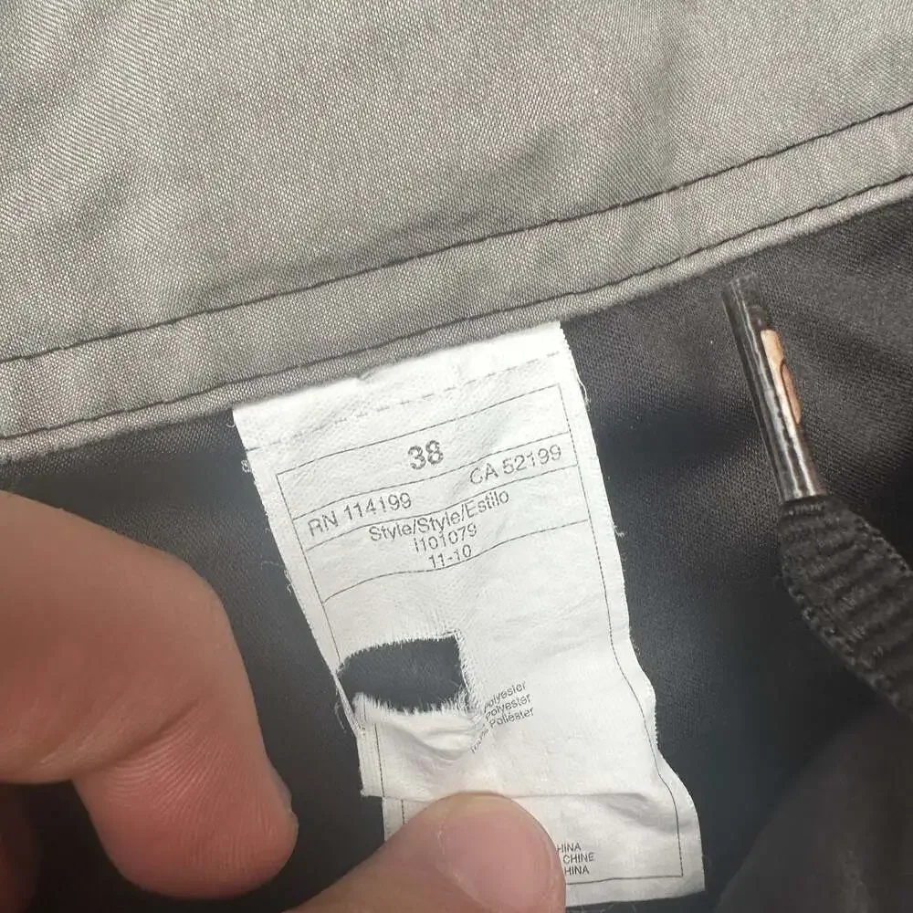 Quiksilver Men's Black and Gray Board Shorts Size 38